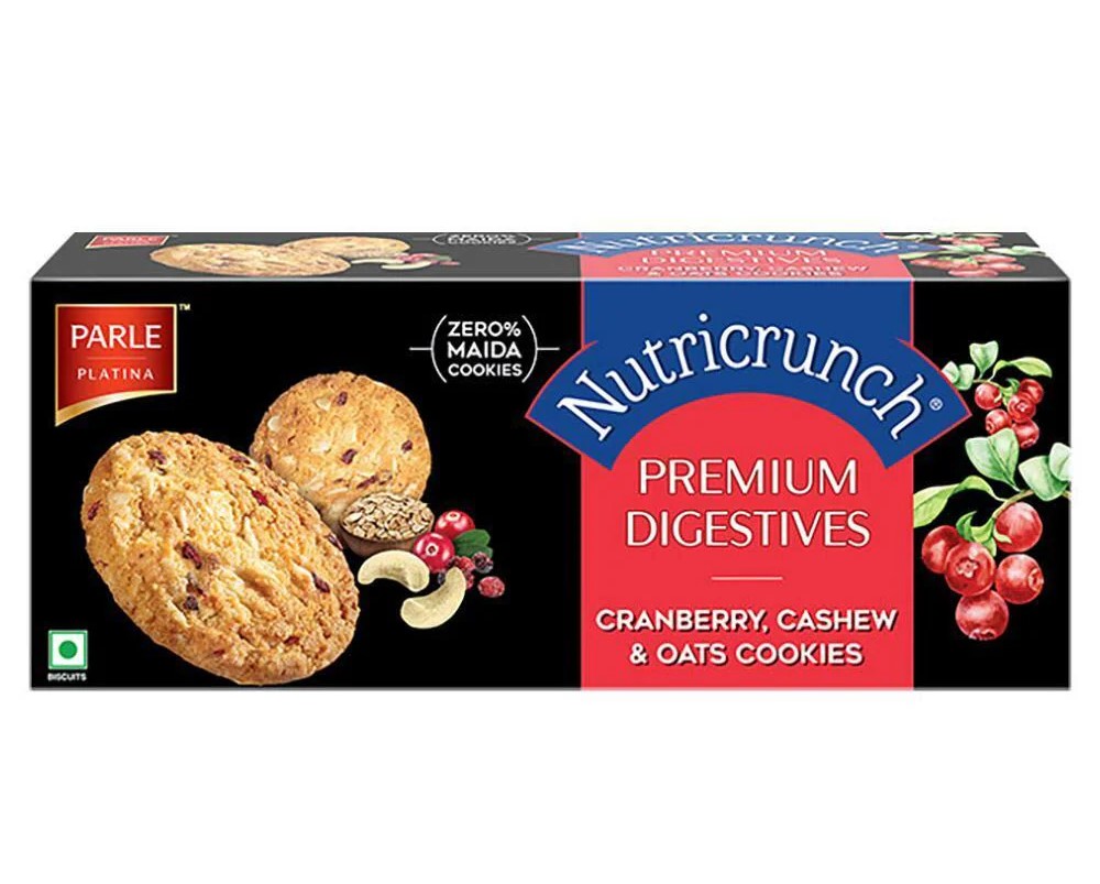 PARLE NUTRI  CRUNCHI CASHEW MILLET 20/